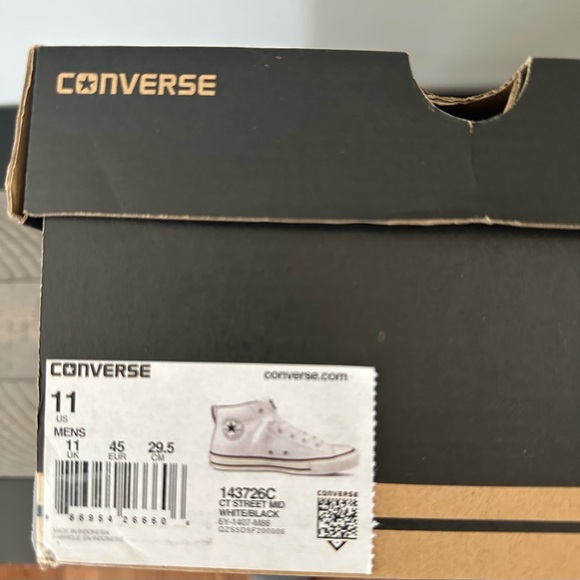 Converse all leather men’s size 11 - Picture 3 of 6